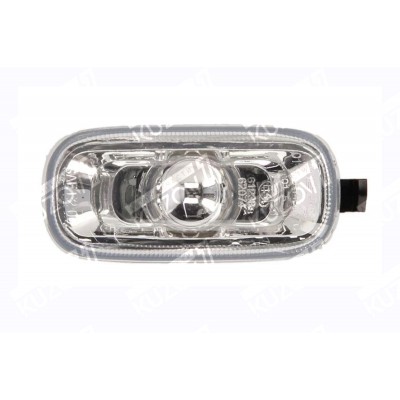 Повторитель Поворота Белый, Прозрачный, DEPO для AUDI A4 (B6) 2000-2004 - фото