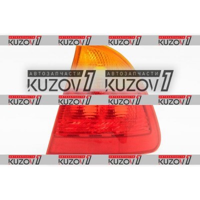 Задний фонарь (правый) Наружный, Желтый Поворот, DEPO для BMW 3 (E46) 2001-2005 - фото