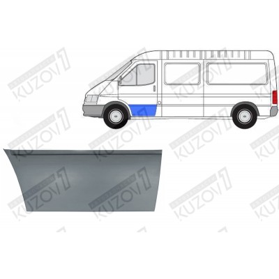 Дверь Передняя (левая) POTRYKUS для FORD TRANSIT 1994-2000 - фото