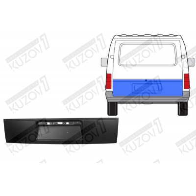 Дверь Задняя (хлопушка) 40 См Klokkerholm для FORD TRANSIT 1994-2000 - фото