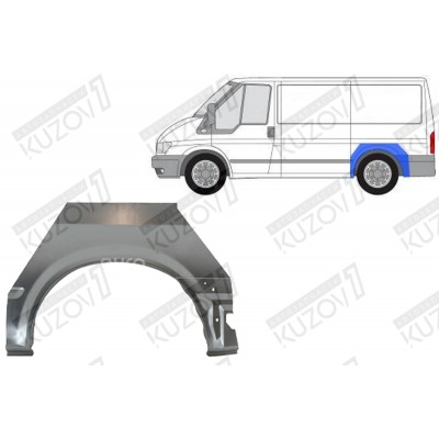Арка задняя (левая) Potrykus для FORD TRANSIT 2000-2006 - фото