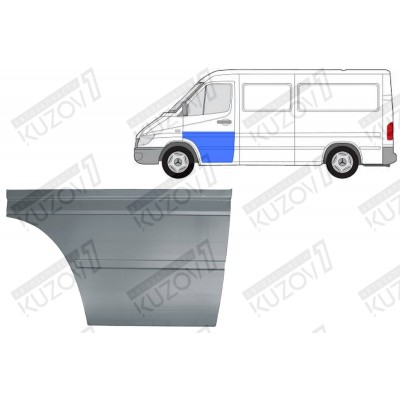 Дверь Передняя (левая) 64 См POLCAR для Volkswagen LT 1996-2006 - фото