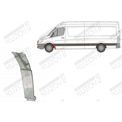 Арка Передняя, Задняя Часть, (левая) Potrykus для Mercedes Sprinter 2013-2017 - фото