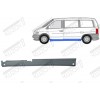 Порог (левый) Вся Длина, Без Боковой Сдвижной Двери Klokkerholm для Mercedes VITO 1996-2003 - фото 1