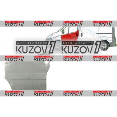 Дверь Передняя (левая) Klokkerholm для OPEL VIVARO 2006-2014 - фото