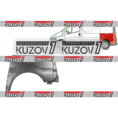 Крыло Заднее (левое) Klokkerholm для RENAULT TRAFIC 2001-2006 - фото
