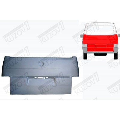 Дверь Задняя (хлопушка) Potrykus для Volkswagen T4 1990-1996 - фото
