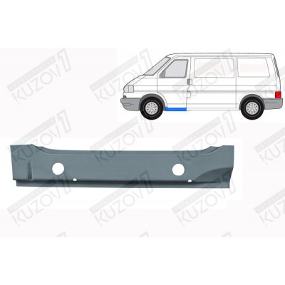 Порог (левый) POLCAR для Volkswagen T4 1996-2003 - фото