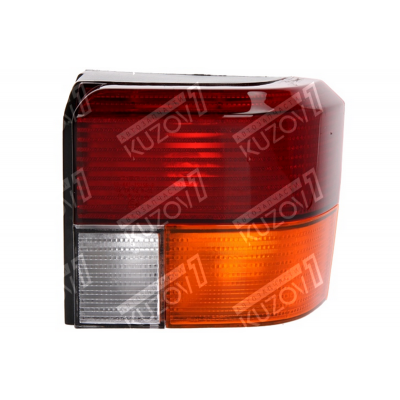 Задний фонарь (правый) Красно-Желтый, DEPO для Volkswagen T4 1996-2003 - фото